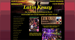 Desktop Screenshot of latinkrazy.com